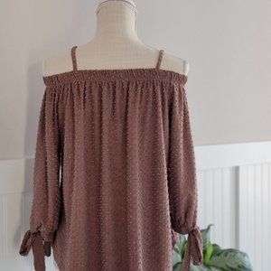 Love You A-Latte Off Shoulder Top